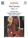 BARTOK: Piano Concertos Nos 1, 2 and 3